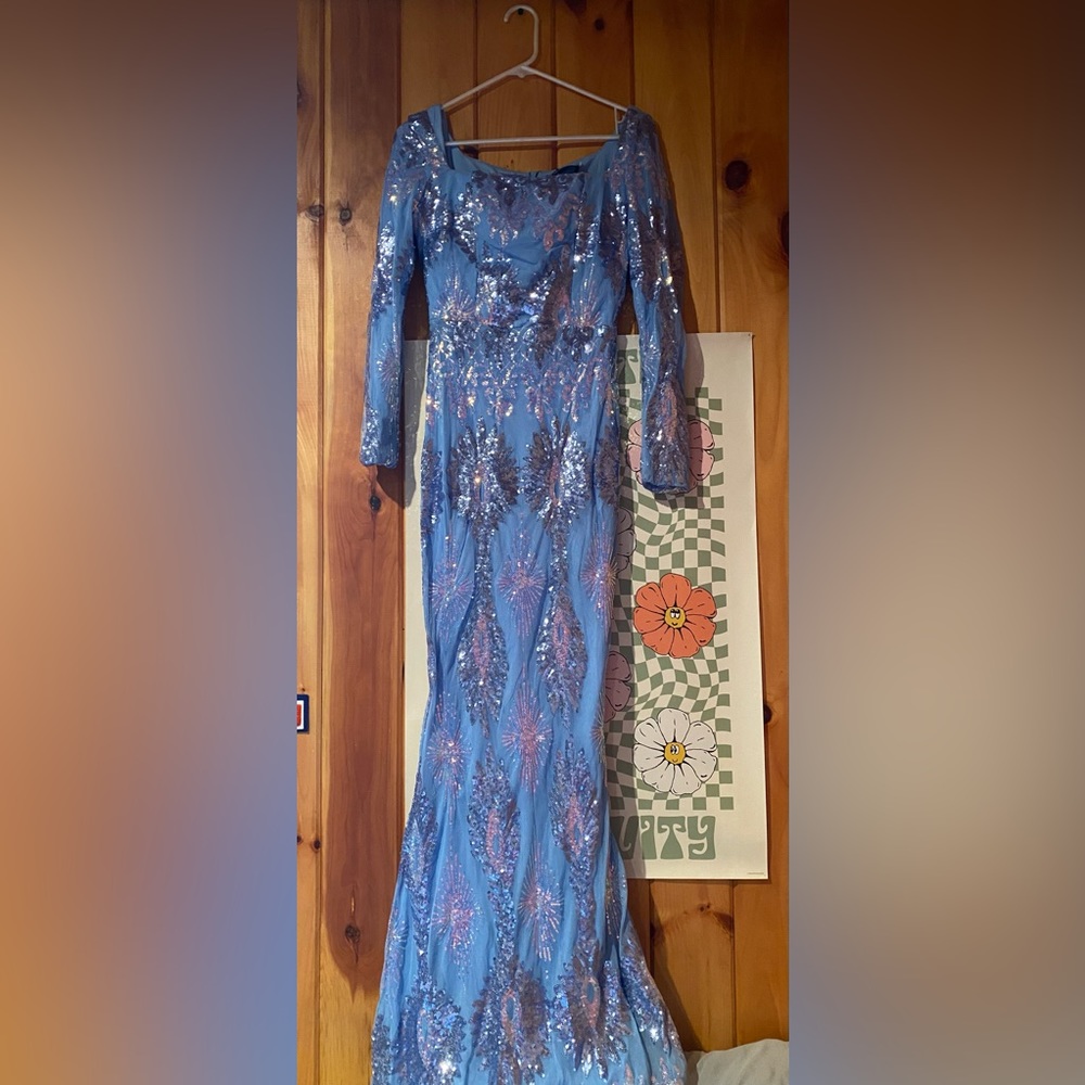 Blue Miss ord prom dress